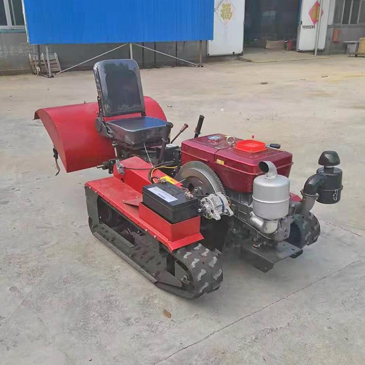 中拓 履带式果园旋耕机 旋耕起垄一体机 履带施肥除草微耕机