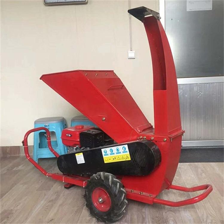 中拓小型木材树枝粉碎机 移动式秸秆破碎机 园林绿化碎枝机