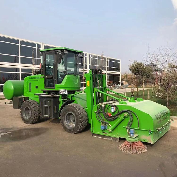 中拓多功能专用清扫机 石子清扫车 渣土扫路车