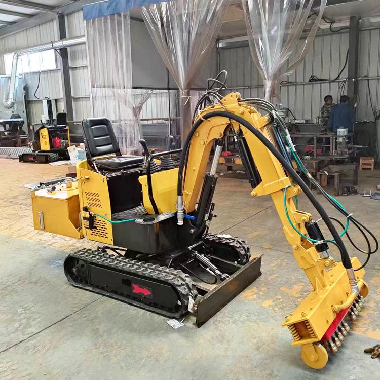 中拓 桥梁墙面加固剔凿机?表面剔凿翻新拉毛机??多角度凿平机