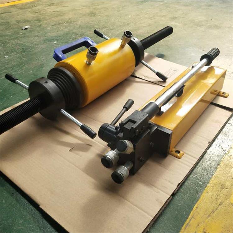 中拓压套机 手动钢丝绳切断机 挖掘机锁套机设备