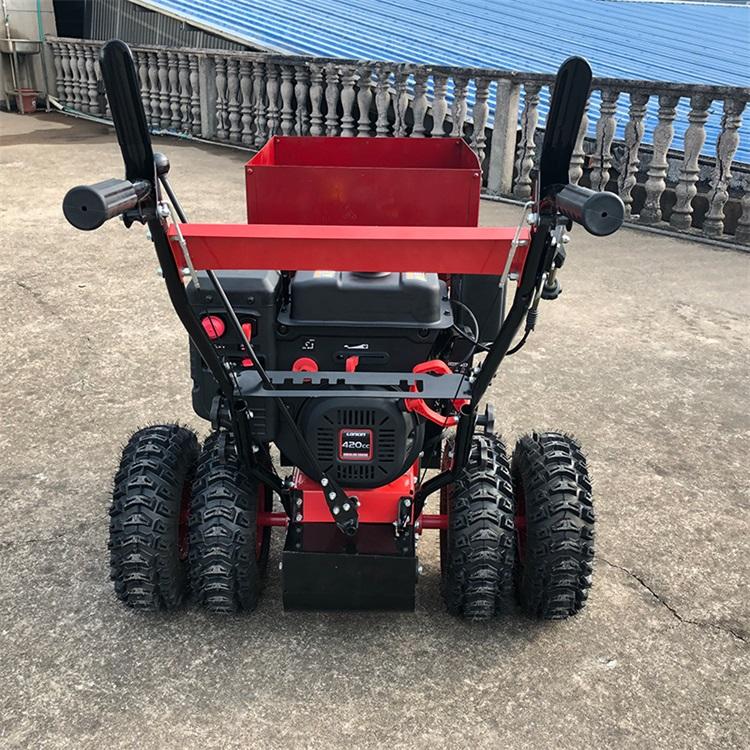辽宁中拓手推式融雪剂撒布机 L4152XD-1撒盐机 小型