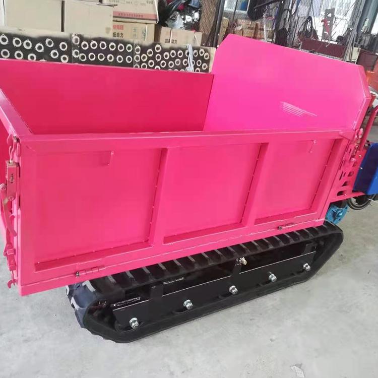 中拓山地木材履带运输车 爬山虎小型搬运车卸货机 田间育苗车