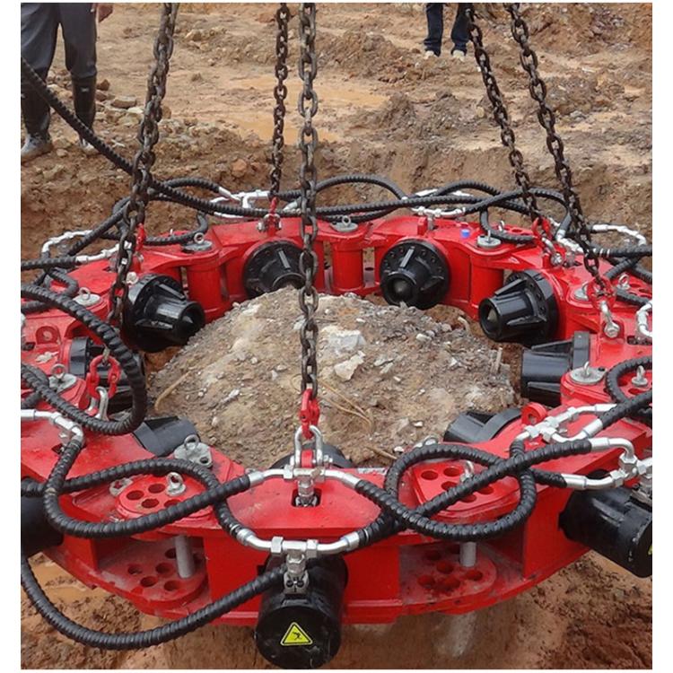 中拓 截桩机 功能广挖掘机改装破桩机 水泥柱液压截桩机器