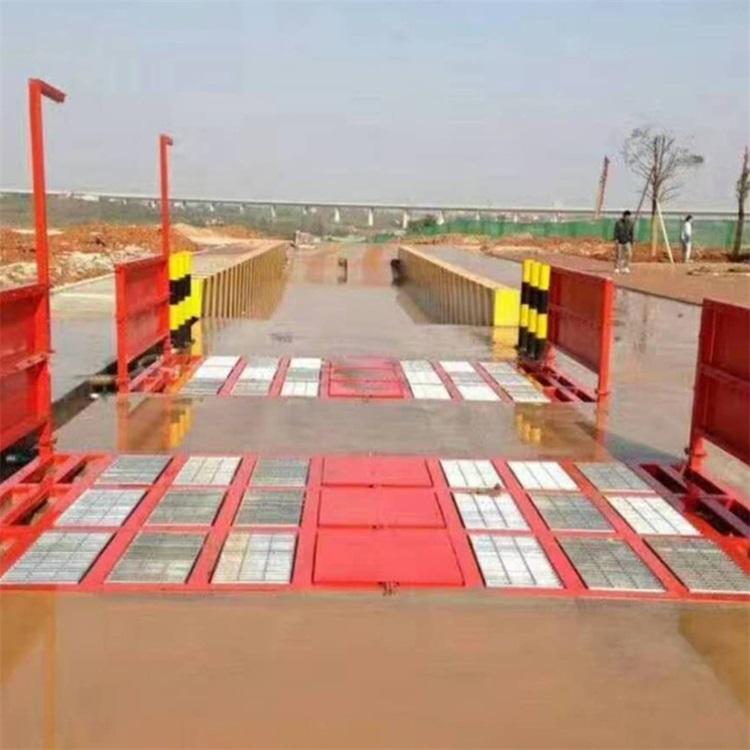 中拓渣土车辆清洗机 定制建筑工地洗车平台 高压水流清洗机