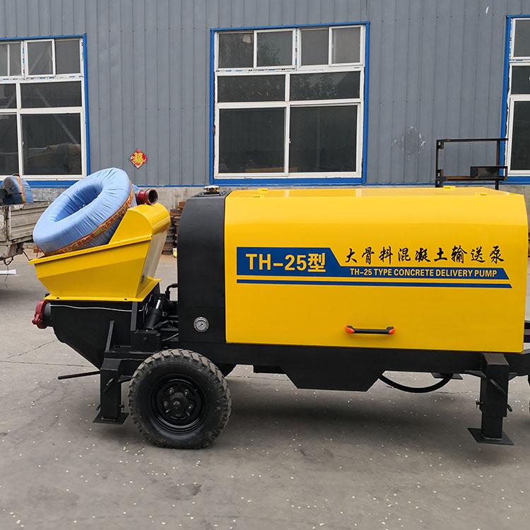 中拓高压细石混凝土输送泵 混泥土上料机 浇注机器