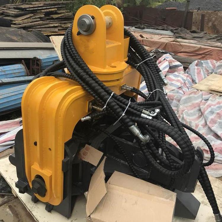 中拓 挖掘机打桩机 多功能工地打桩机器 360挖机打桩机械设备