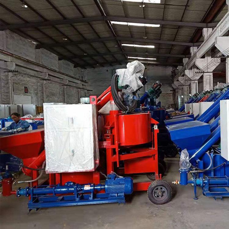 中拓智能灌浆台车 水泥搅拌储料台车 预应力压浆设备