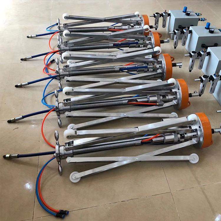 中拓 小型内壁喷涂机器 NKP-1型内孔喷涂器 管道内防腐喷涂机