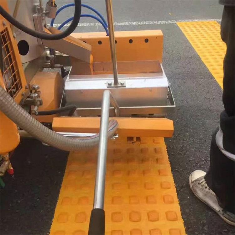 中拓道路标线施工震荡机 小型 热熔 冷喷划线机 无毛边 标线整齐