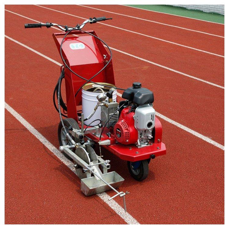 中拓塑胶跑道划线机 公路道路标线一体机 生活小区路面标线