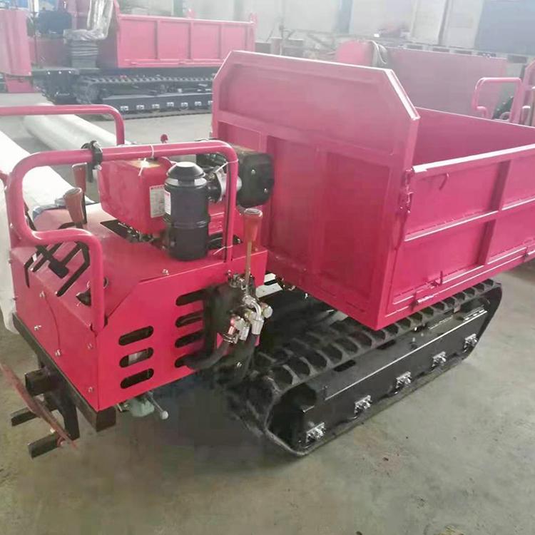 中拓履带运输车 农用工程自卸爬山车 小型运输设备
