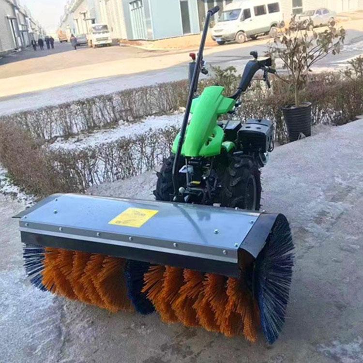 中拓 扫雪机 多功能小型除雪机 手推式汽油推雪板清雪机