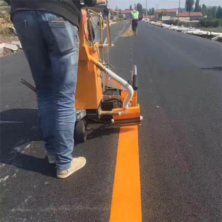 中拓 凸起震荡划线机 减速防滑震荡机 自走式振动画雨线机