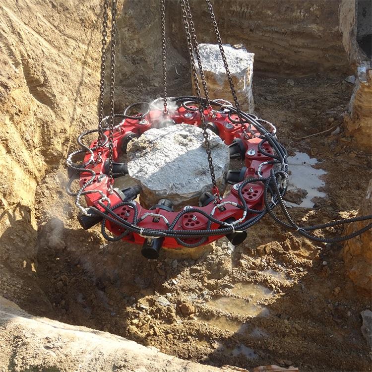 中拓截桩机 灌注桩破桩头设备 液压方桩截桩设备