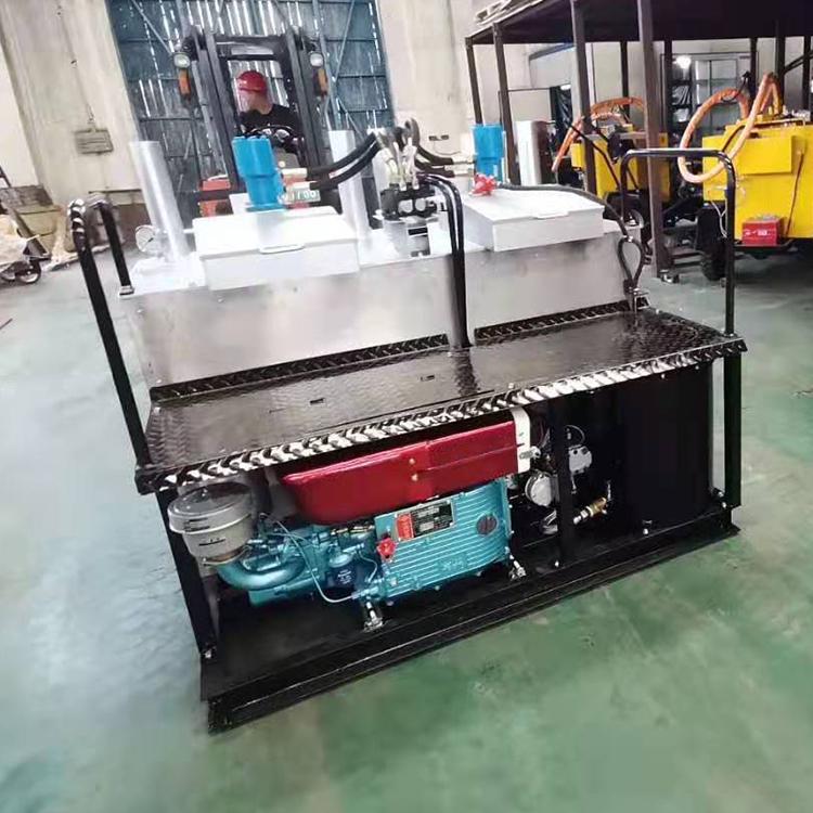 中拓 节能 多用途 柴油动力 车载式 小型 马路 液压热熔釜