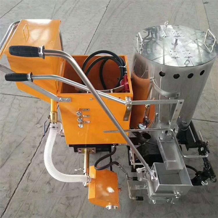 中拓热熔标线一体机 一体式划线机 手推式多功能