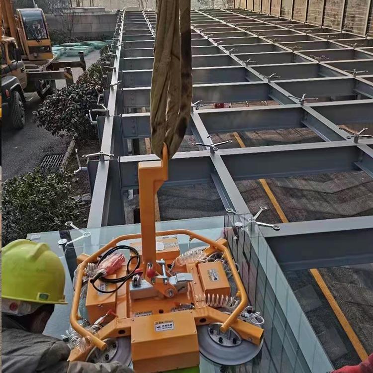 中拓玻璃吸盘 玻璃幕墙安装机 气动真空吊运设备