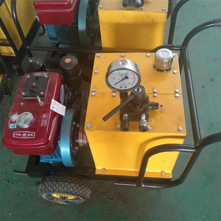 中拓劈裂机 无噪音凿岩机 小型柴油液压劈裂设备