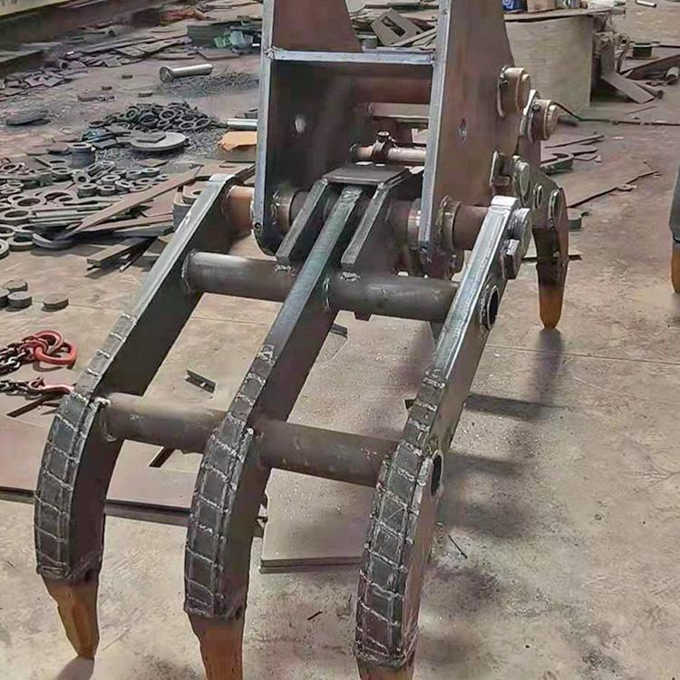 中拓 挖掘机液压抓钢机 大型机械抓 废料废钢抓钢工具