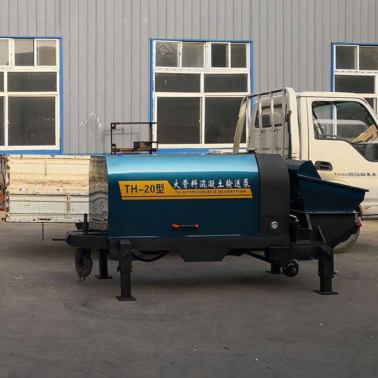 中拓 大骨颗粒混凝土输送泵 二次注浆泵 细石砂浆泵