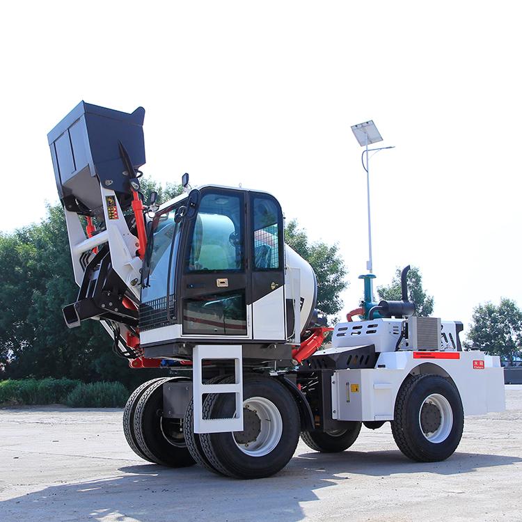 中拓 混凝土搅拌运输车 柴油液压工程车 小型全自动搅拌车