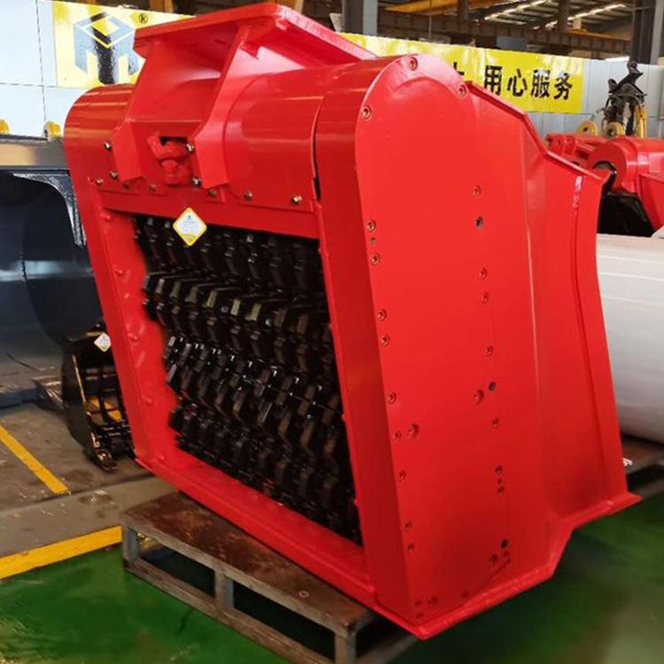 中拓 土壤修复筛分斗 土壤中的建筑垃圾粉碎斗 石料筛分铲斗