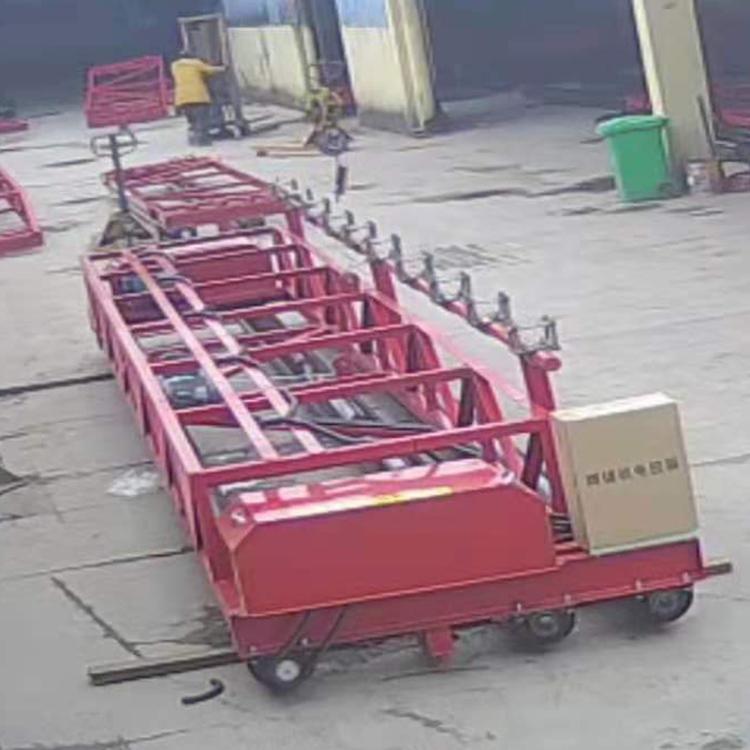 中拓三滚轴摊铺机 桥面混凝土三辊轴振动梁 悬架式铺装机