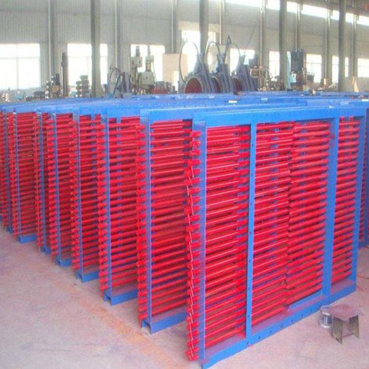 中拓 电液动棒条阀 小型矿用双层卸灰阀 多功能手动棒闸阀