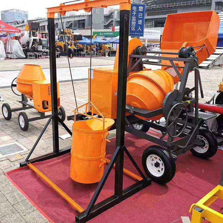中拓 砂浆水泥翻斗搅拌机 混凝土搅拌机械 柴油滚筒搅拌机器