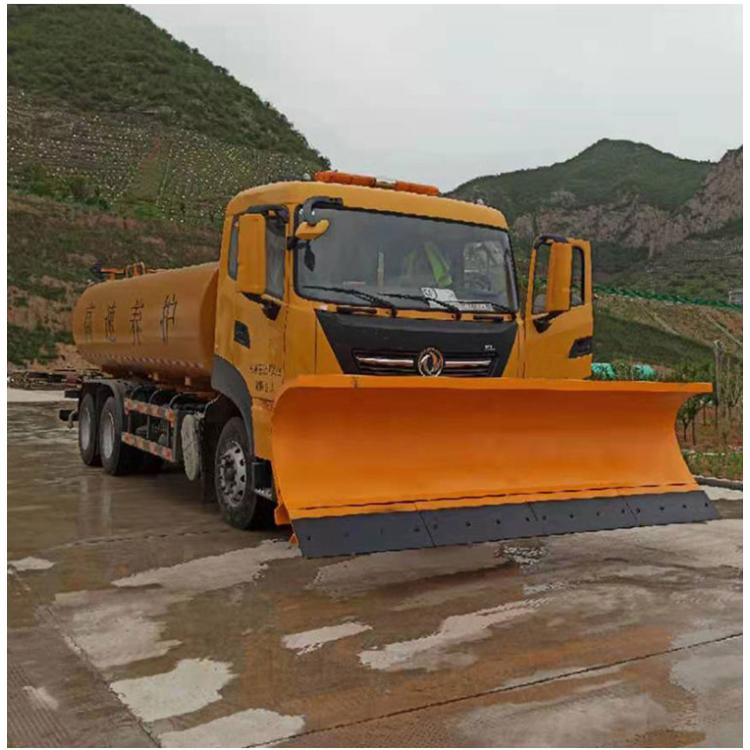 中拓 铲雪车 四档调速越野式铲雪设备 四轮多种乘坐式扫雪车