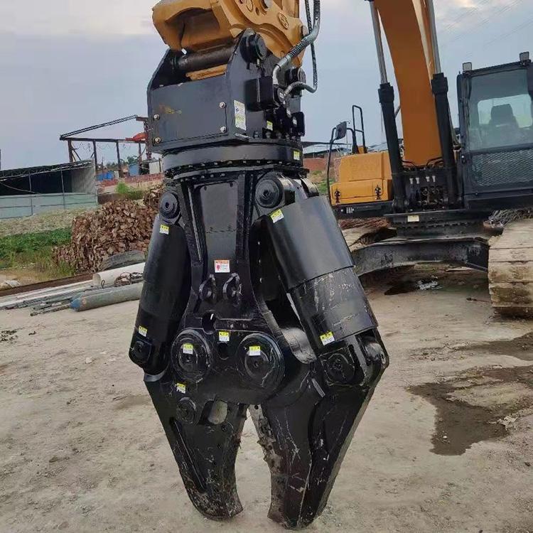 中拓 液压剪 多功能旋转型液压钳 挖掘机360度旋转鹰嘴剪