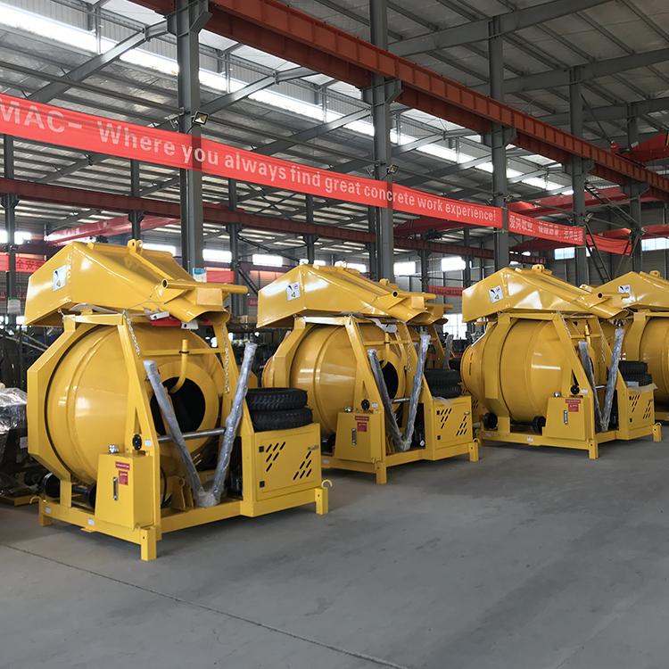 中拓 砂浆水泥翻斗搅拌机 混凝土搅拌机械 翻斗式柴油动力搅拌