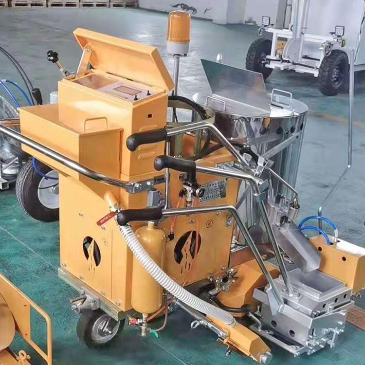 中拓 燃气加热划线机 热熔划线一体机 柴油划线机械