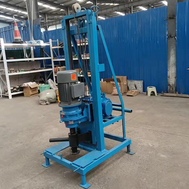 中拓 电动升降打井机 支架式打井钻机 家用打井钻采设备