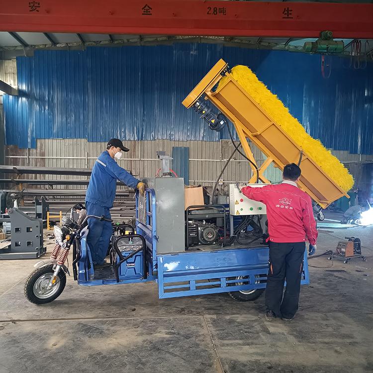 中拓围挡清洗机 道路养护滚刷自动冲洗车 多功能公路设施清洗设备