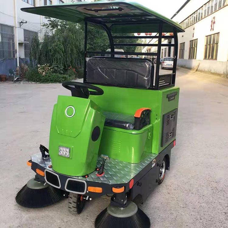 中拓驾驶式扫地车 电动厂区路面清扫车 市政马路吸扫车洒水降尘