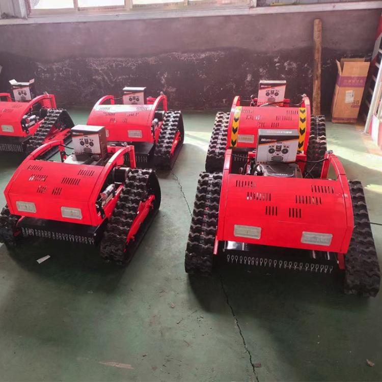 中拓 小型农用割草机 ? 自走式剪草机 四冲程履带式打草机