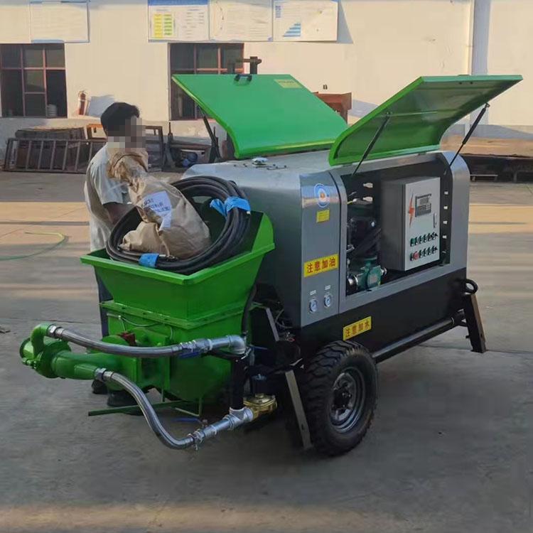 中拓液压泵送式湿喷机 工程湿喷台车 地铁隧道喷锚机