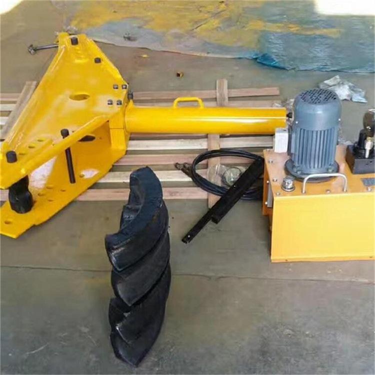 中拓电动液压弯管机 小型方管圆管折弯机 镀锌管钢管加工机器