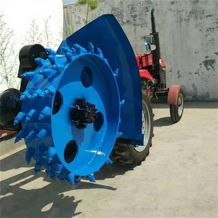 中拓开沟机 水泥沥青路面开槽机 煤气管道开沟设备