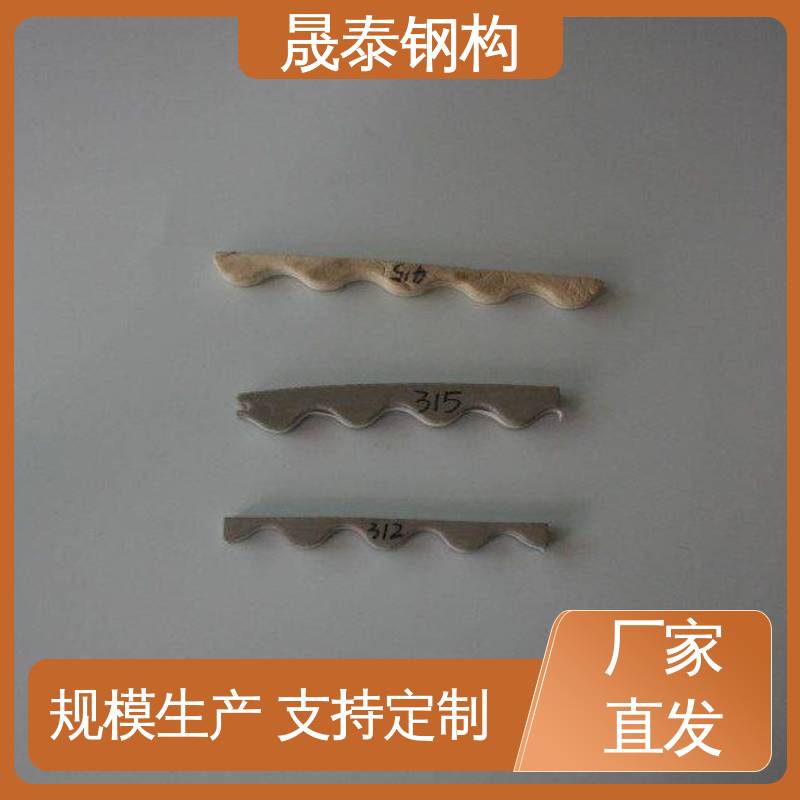 晟泰 灰色 横搭墙面板波浪防水密封胶条 耐磨损 大量现货