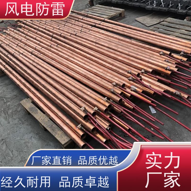风电防雷 镀铜50*3000mm离子接地极 性能稳定 使用安全 降 阻材料 
