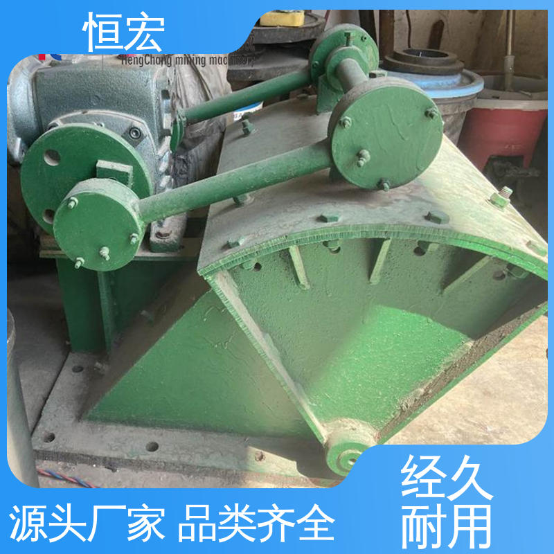 恒宏400400型矿粉喂料机 连续均匀推动式重型给料设备选金矿设备