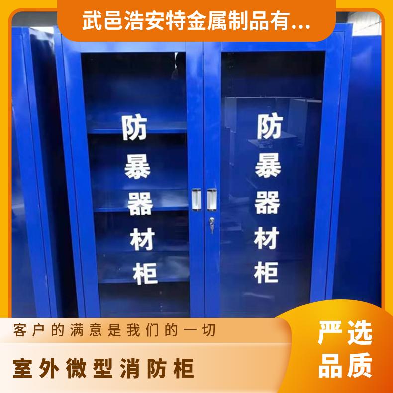 工地消防柜 建筑微型消防站应急展示柜 全套户外防爆器材柜室外