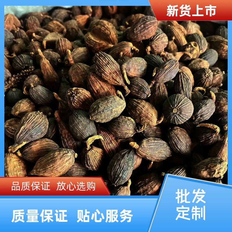 武汉明辉草果500g香料大全川菜辣卤料包干燥易碎草果籽皮 批发采购 