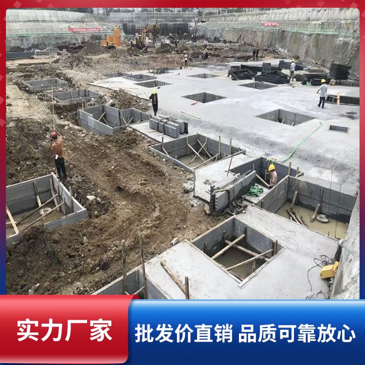  承台500宽砖胎膜批发 长度3米5以下可定制 不易变形 安装方便
