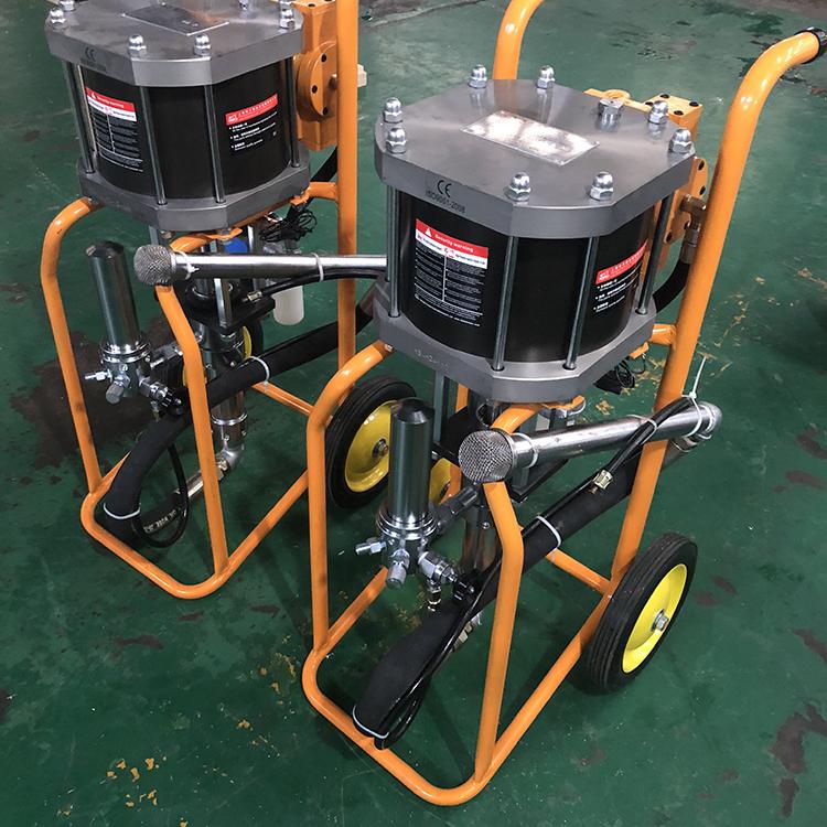 中旺 多功能管道内壁喷涂机 内孔喷涂器 墙面水泥砂浆喷涂机械