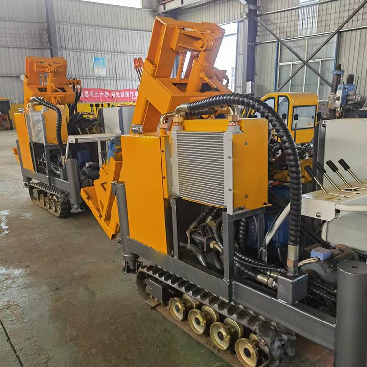 中旺 护栏打桩机 新型小型围栏打桩机械 打桩钻孔一体机