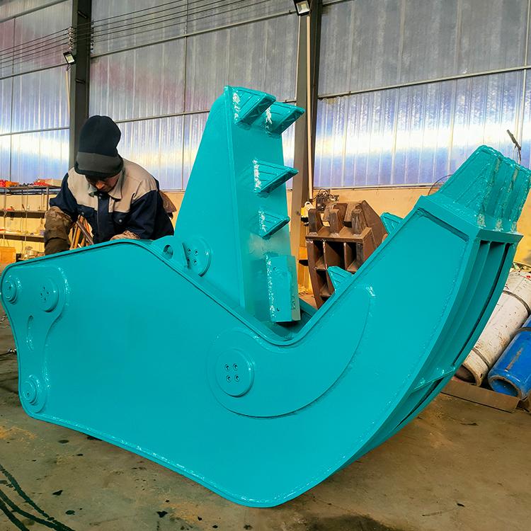中旺 多功能挖掘机粉碎钳 鄂式夹钳建筑拆除钳 挖机带液压钳